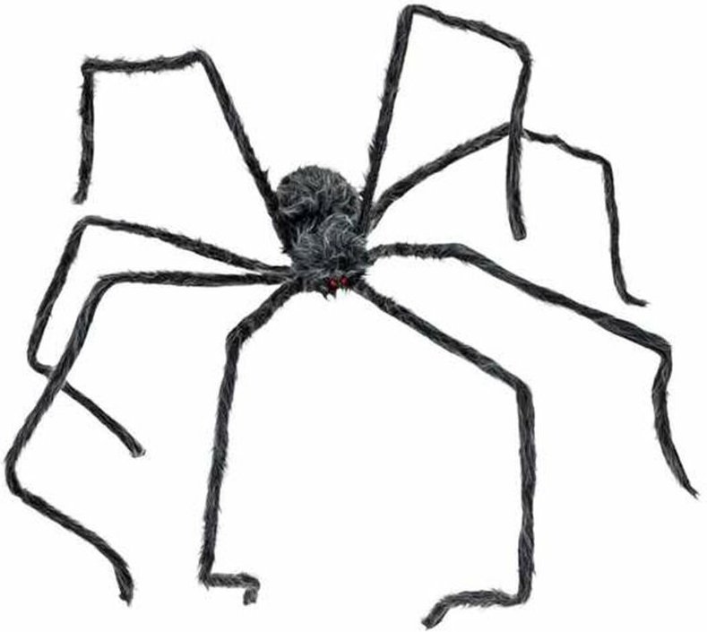 Halloween-Dekoration My Other Me Grau 80 x 18 x 8 cm Spinne