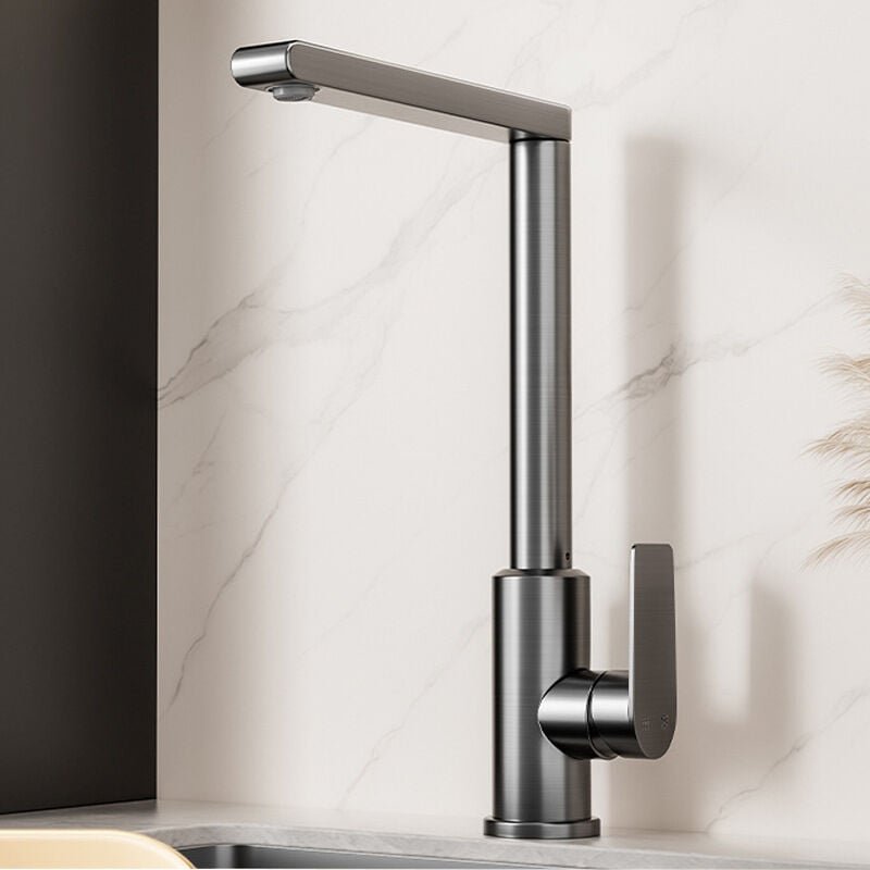 Küchenarmatur mit Keramikventil – Korrosionsbeständige Armatur mit einfacher Installation – Moderne Küchenmischbatterie ...