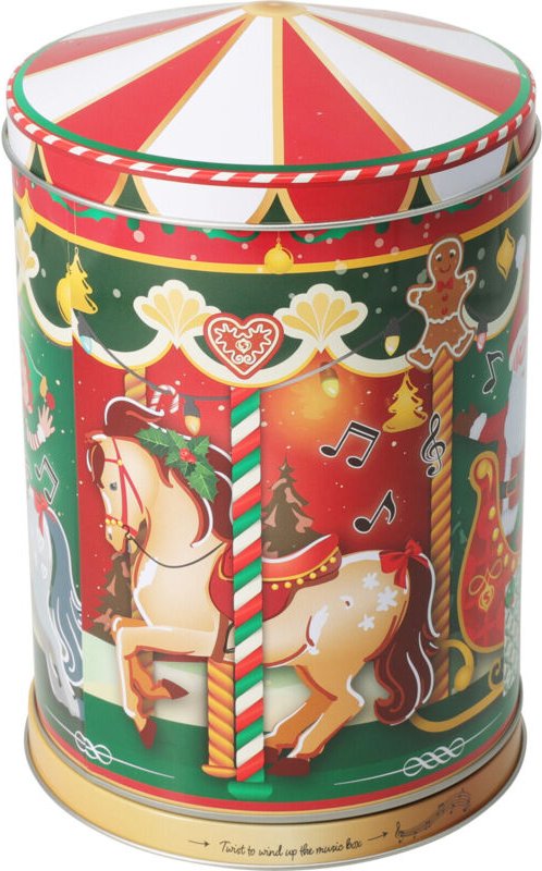 STELLARI Keksdose Karussell im Park, Ø 13,2 cm