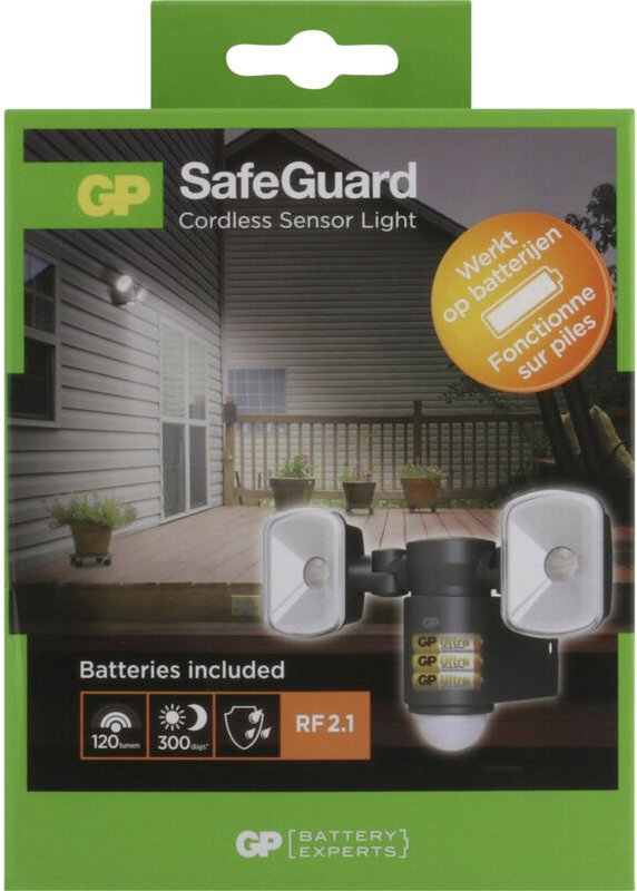 GP - SWRF2.1SFG170 SWRF2.1SFG170 LED-Außenstrahler mit Bewegungsmelder Neutralweiß