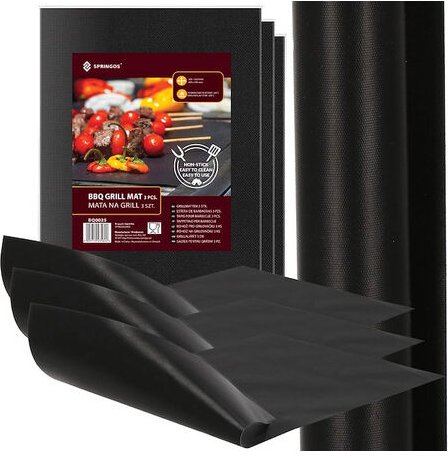 Teflon-Grillmatte 40x33 cm, 3 Stück, Grill- und Backblech