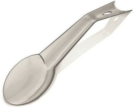 Graue Guzzini Löffelablage 29x11,5x4 cm