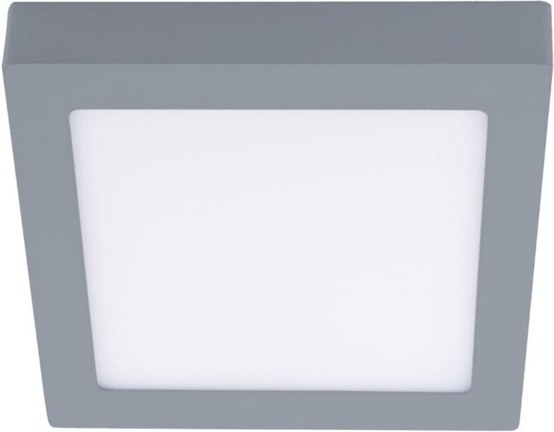 Downlight der fon LED 18W 4000K Kenne quadratisches Grau CRISTALRECORD 02-600-18-181