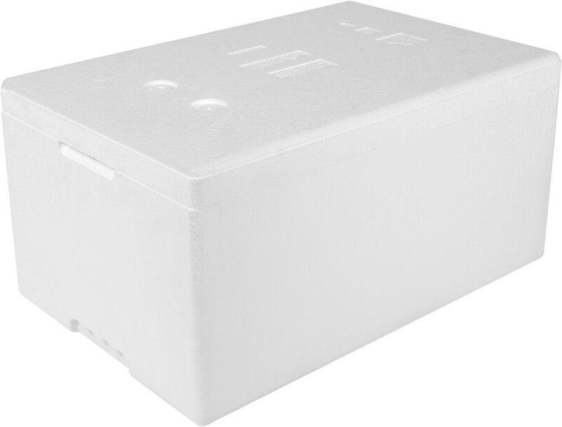 Termobox Styropor Thermobox mit Deckel PZH Zertifikat 580x380x285mm 32L Arpack