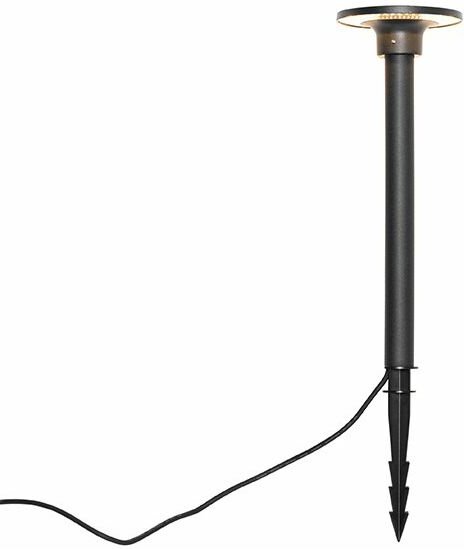 Moderner Spießspot schwarz inkl. led IP54 - Skyf