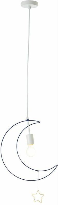 Thumbnail - Brilliant - Lampe Ezra Pendelleuchte 31cm hellblau/weiß 1x A60, E27, 60W, geeignet für Normallampen (nicht enthalten) Ka...