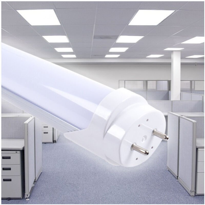 Trade Shop Traesio - Trade Shop - tubo neon led smd aus 60CM opaco mit attacco T8 aus 11W bianca light -