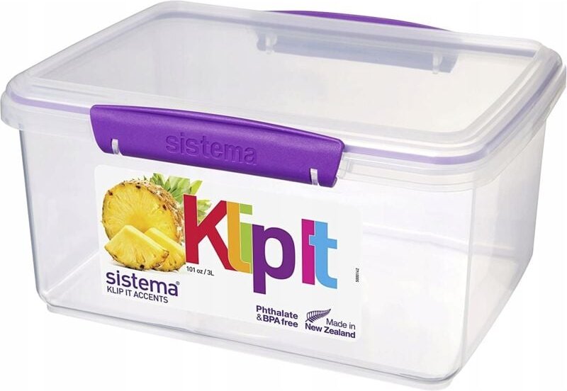 Sistema Klip It 3L Lebensmittel- und Obstbehälter