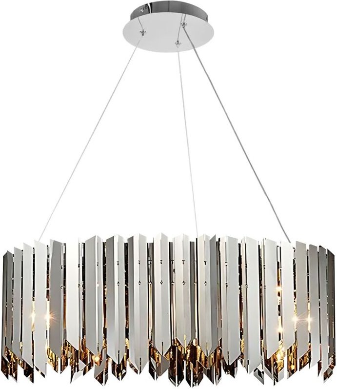 Hängelampe APP1763-8CP 50CM chrome gold - Toolight