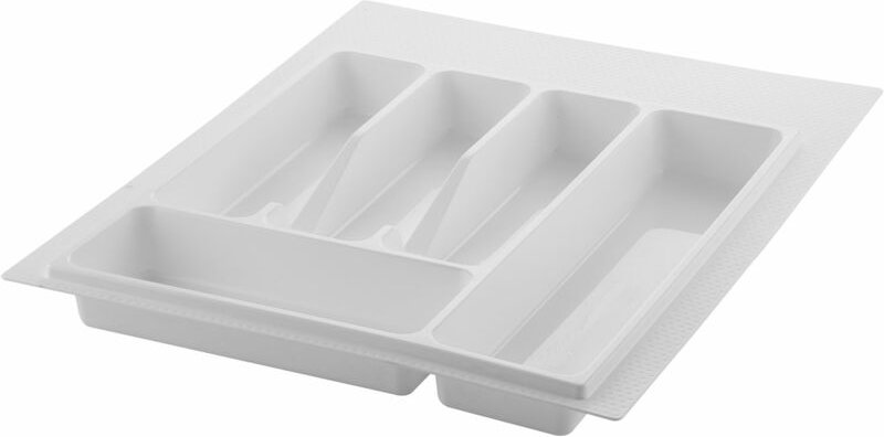 Economy Besteckeinsatz S72 490x390x45mm Besteckkasten Kunststoff weiß