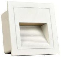 Ersandy - 4er-Set LED-Wandeinbauleuchte, kaltweiß, IP65, Treppenleuchten, Stufenleuchten, Aluminium, Beleuchtung und dek...