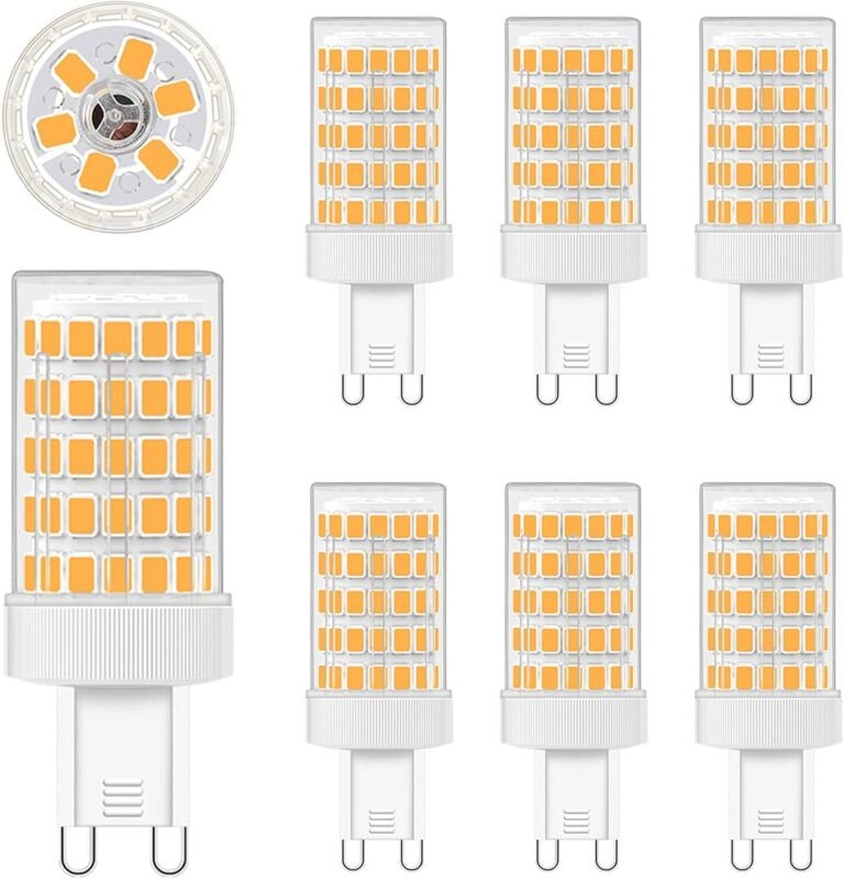 Aougo - G9 led 10 w, G9 LED-Leuchtmittel, warmweiß, 2700 k, Glühlampenäquivalent, 80 w Licht, 900 lm, G9-Leuchtmittel, a...