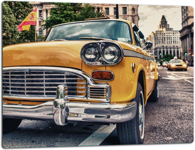 GlassplattenschneideBrett 52x40 Auto