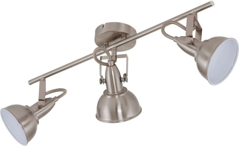 Briloner - Deckenlampe 3 dreh-und schwenkbaren Spots Vintage 40 w 3xE14 weiß