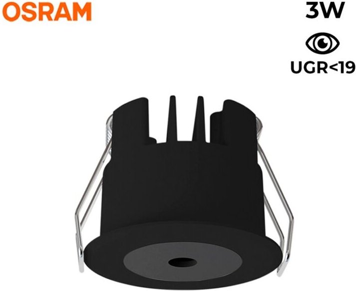 Downlight LED Mini 3W - OSRAM Chip - Niedriger UGR - CRI 90 - Ø