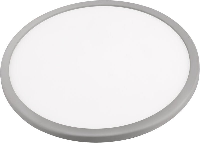 Verstellbares, rundes LED-Downlight in Mattgrau, 20 w, neutral