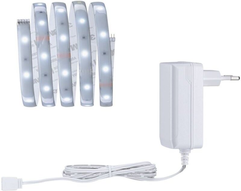 Paulmann - 79872 LED-Streifen-Basisset mit Stecker 24 v 1.5 m Tageslichtweiß 1 Set
