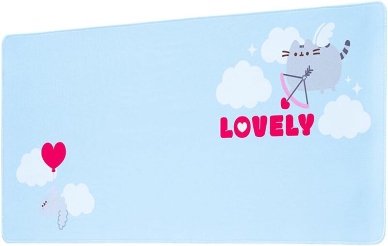 Grupo Erik - Pusheen - XXL-Gaming-/Schreibtischunterlage aus der Purrfect Love-Kollektion (80 x 35 cm)