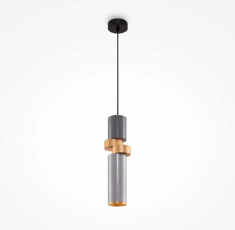 Maytoni - Palette i Moderne schmale Pendel-Deckenleuchte bunt GU10