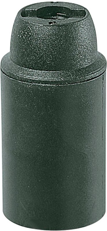 VIMAR - 02121.S E14 Lampenfassung mit Gewinde cm/glatt schwarz