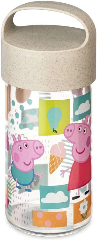 Koziol - Snack-/Trinkbehälter Buddy Snack Peppa Pig, 500 ml