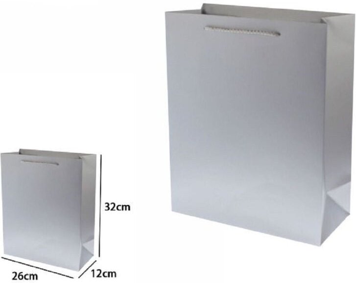 Trade Shop Traesio - Trade Shop - set 3 pz buste borsa regalo sacchetti 32X26X12CM 69912 group mit manico cordino -