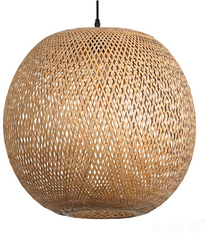Boho Rattan Hängelampe 50 cm