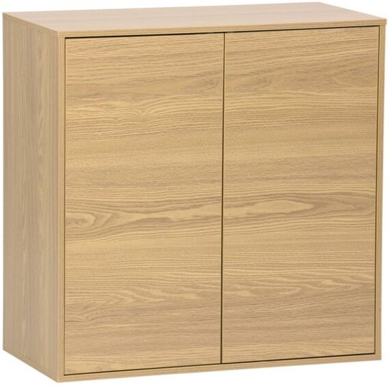 Sweeek - Schrank Aufbewahrungsmodul Holzdekor 2 Türen 70cm