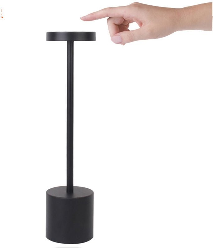 Wiederaufladbare kabellose Tischlampe, RGB-LED-Nachtlicht, bunte Nachttischlampe, mit einstellbarem Farbwechsel, für Woh...