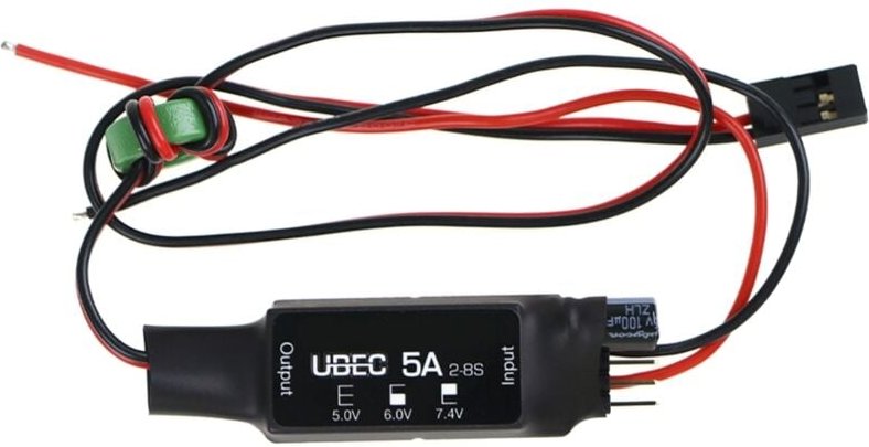 Tlily - ubec 5A V2 Air Hochspannungsreglermodul 2-8S 5V 6V 7,4V 5A Einstellbares bec für Crawler