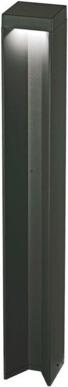 Ideal Lux - kurt led Außenpoller schwarz, 4000K, IP54, nicht dimmbar