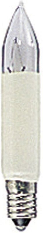 1052-020 Klein-Schaftkerze 2 St. E10 8 v Klar - Konstsmide