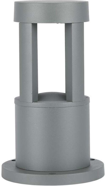 Led Gartenleuchte Bodenleuchte cob led 10W Grau h:25cm Warmweiß IP65 - V-tac