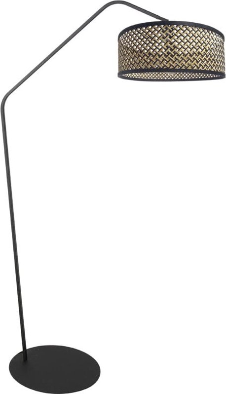 Anne Lighting - stehlampe - ZigZag - natürlich schwarz - metall -