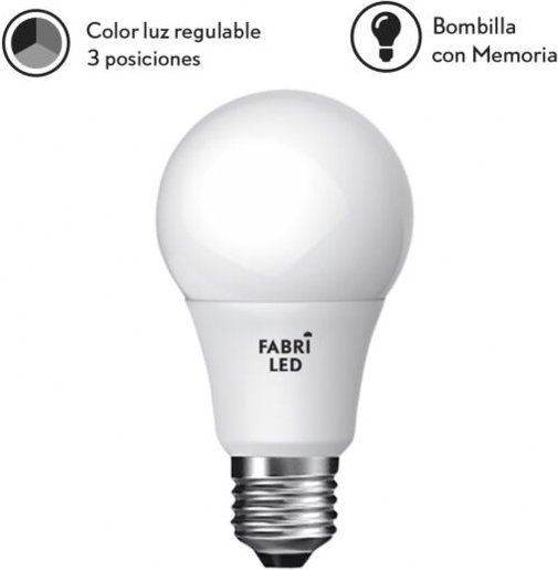 Fabrilamp - Glühbirne 11w Standar E27 3000k,4000k, 6000k 1100lm Fabriled Mit Speicher