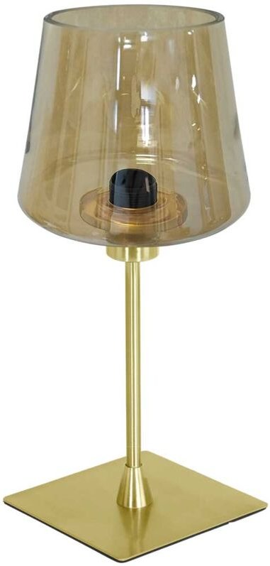 Tischlampe - Ancilla - messing - glas metall - ø - Steinhauer