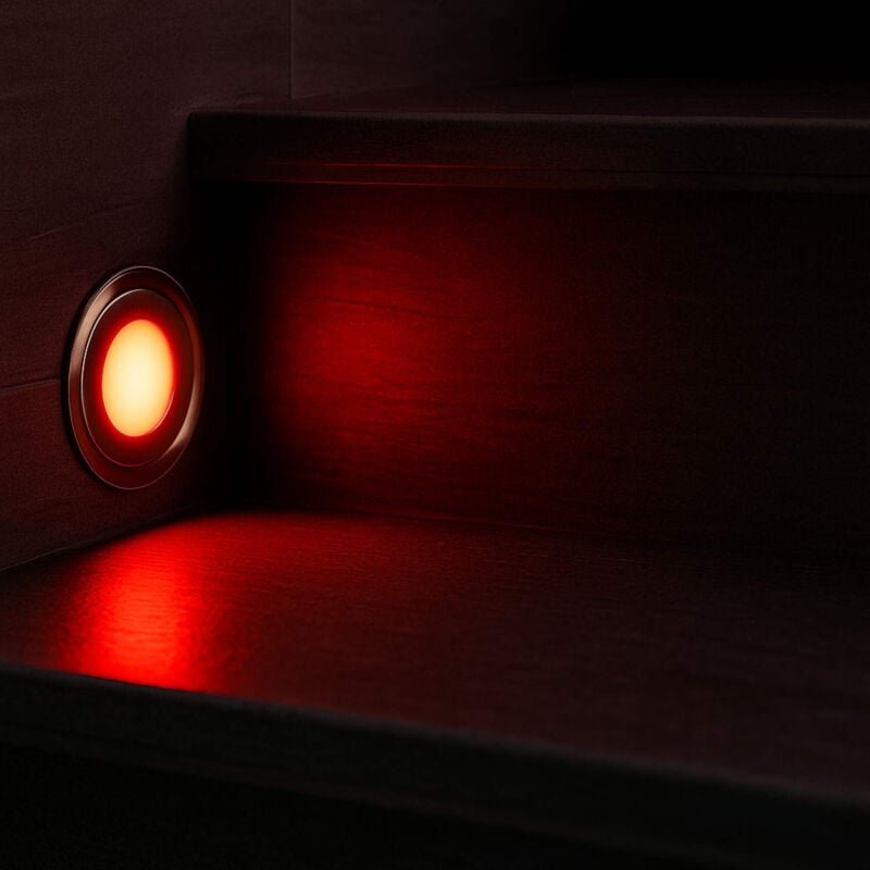 LED-Einbaustrahler Außen - rgb - 0,7W - IP67 - Ø60mm