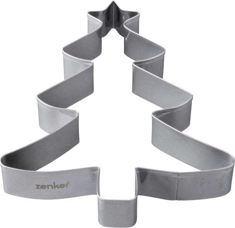 Zenker - Ausstecher xxl Tannenbaum 16,8 x 13,8 x 2,6 cm Ausstechform Plätzchenform