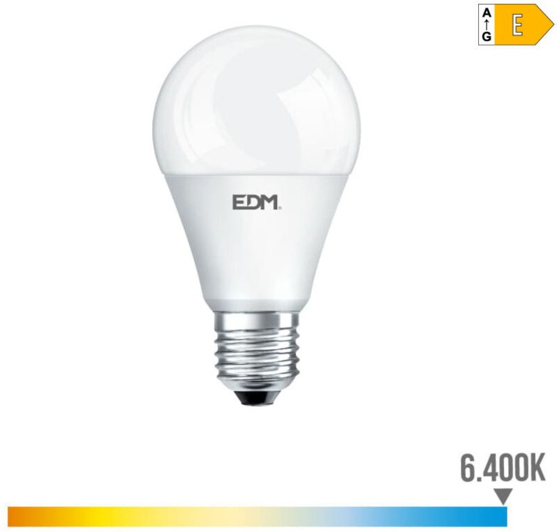 Thumbnail - EDM - Standard LED-Glühbirne E27 17 w 1900 lm 6400 k Kaltlicht Ø6,5 x 12,5 cm