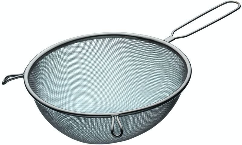 KitchenCraftKitchenCraft Sieb, Edelstahlsieb, Abtropfsieb aus Metall, groß, 20 cm