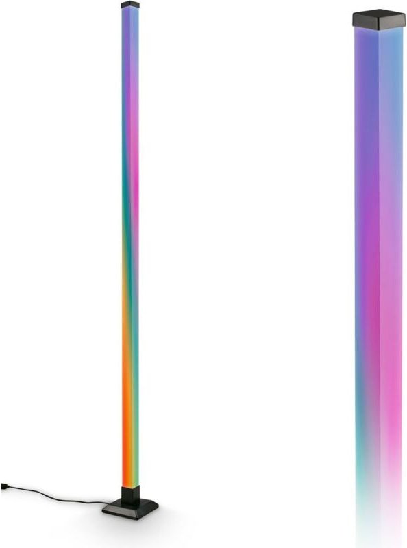 B.k.licht - led Stehlampe Stehleuchte Dimmbar Fernbedienung rgbic Warmweiß Musikfunktion