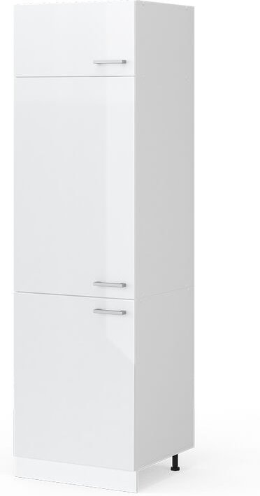 Vicco - Kühlumbauschrank R-Line, Weiß Hochglanz, 60 cm