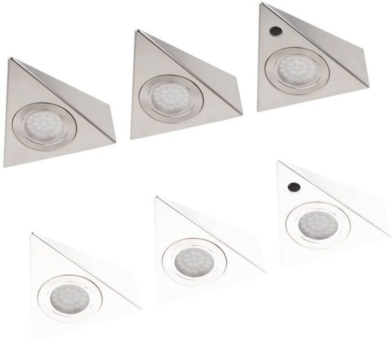 Muller Licht - müller-licht LED-Unterbauleuchte, Trios Sensor, 8W, 3000K, 3 Stk