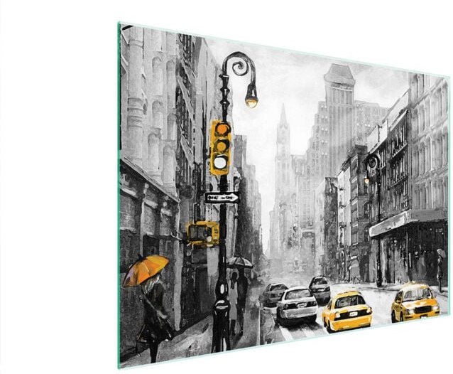 Glasschneidebrett 40x30 CITY