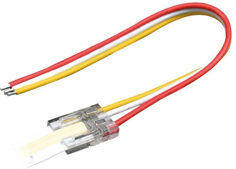 Strip Anschluss 10mm 3Pin für CCT COB LED-Streifen IP20 DC24V/3,5A