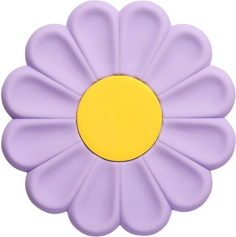 17 cm Untersetzer für Töpfe und heiße Speisen, flexible Silikon-Topfhalterung, rutschfeste Topfuntersetzer für die Küche...