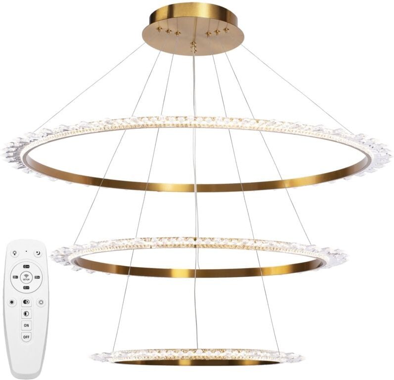 Toolight - hängelampe led APP1609-3C gold