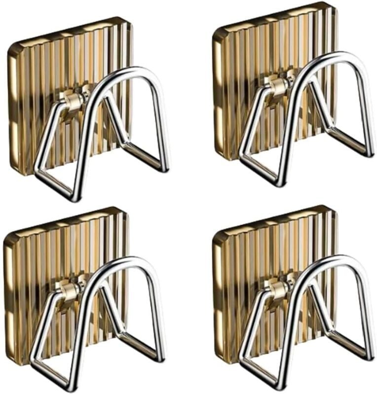 Sollbry - Stück Spülbecken-Schwammhalter-Aufkleber, Küchenschwammhalter, Edelstahl, Spülbecken-Schwammhalter, Spülbecken...