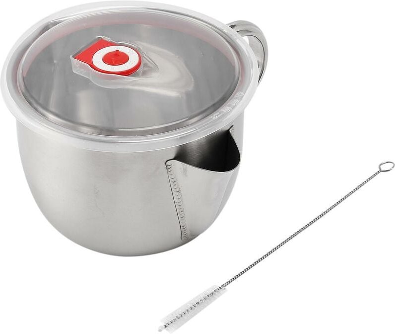 1000 ml Multifunktions 304 Edelstahl Öl Suppe Fett Separator Fett Öler Filter Sieb Schüssel k