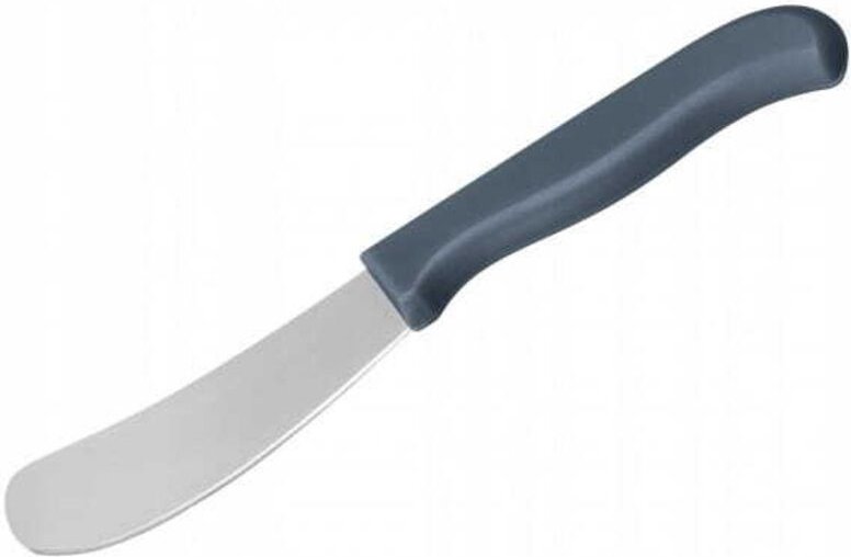 Messer zum Streichen von Butter und Schmalz, 19 cm, abgerundet